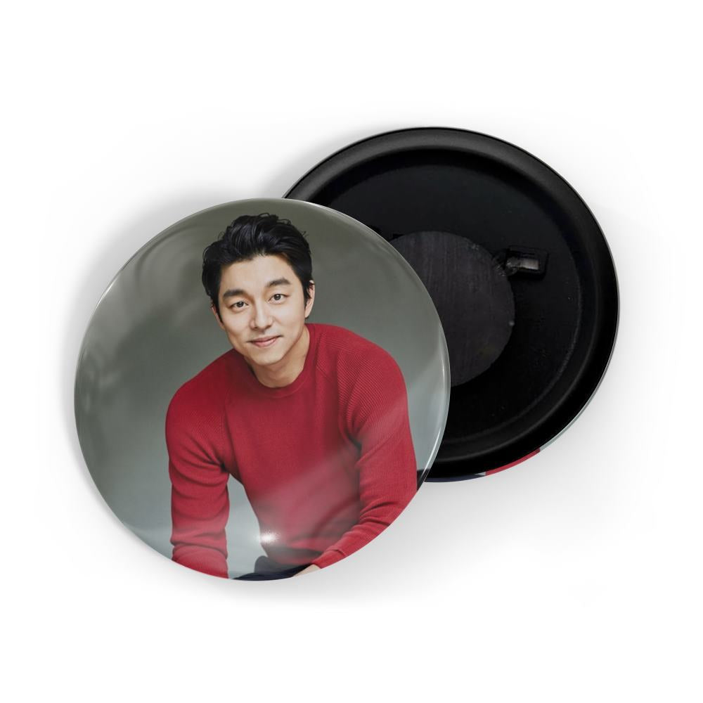dhcrafts Fridge Magnet K-Drama Korean Actor Multicolour Gong Yoo D3 Glossy Finish Design Pack of 1